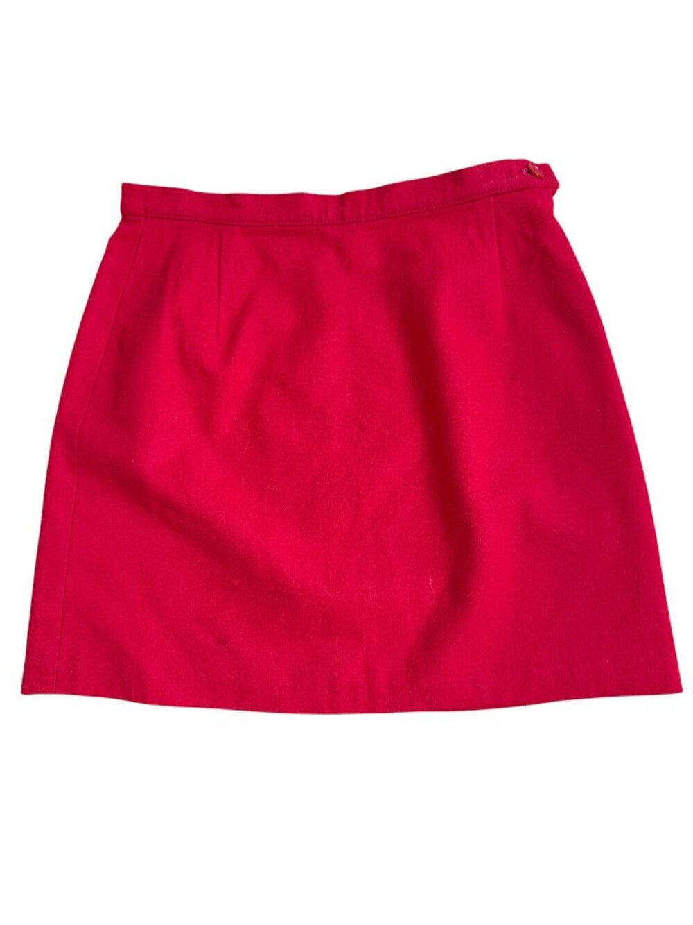 Pendleton Wool Skirt Red Mini Vintage A-Line Classic (8)